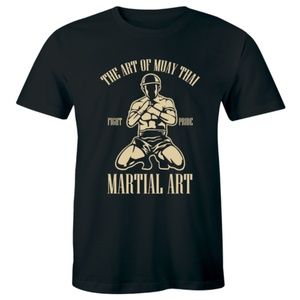 The Art Of Fighting Muay Thai Martial Arts T-Shirt
